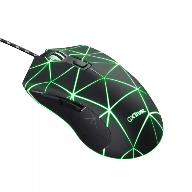 Trust GXT 133 Locx myš herná pravácka USB Type-A optická 4000 DPI