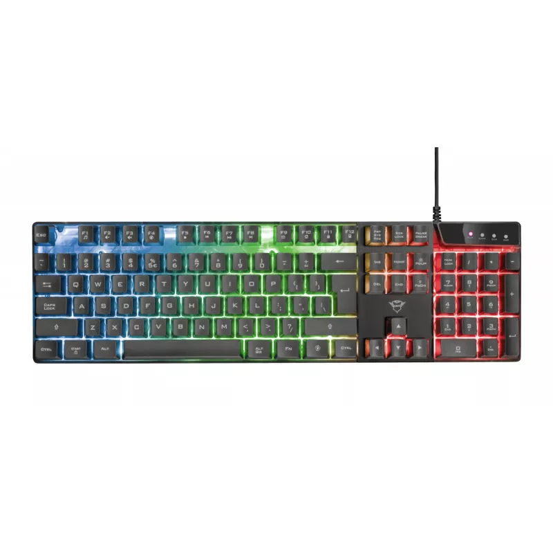 Trust GXT 838 Azor klávesnica myš v balení herná USB čierna