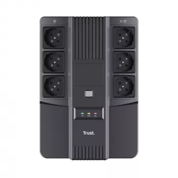 Trust Maxxon 23326 UPS 800 VA, 6 AC zásuviek, simulovaná sínusoida