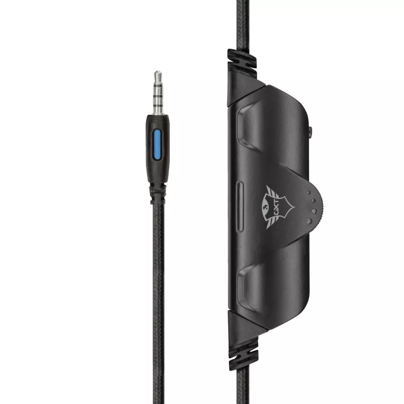 Trust GXT 488 Forze PS4 headset káblový s hlavovým mostom herný čierna, modrá