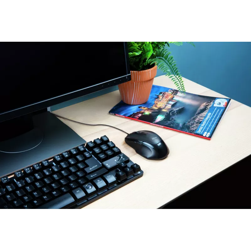 Trust Voca myš kancelárska pravá ruka USB Type-A optická 2400 DPI