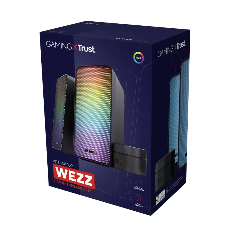 Trust GXT 611 Wezz reproduktorová sada 6 W PC/notebook čierna 2.0 kanály 3 W