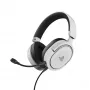 Trust GXT 498 Forta headset káblový s hlavovým mostom herný čierna, biela