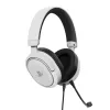 Trust GXT 498 Forta headset káblový s hlavovým mostom herný čierna, biela