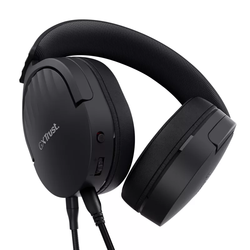 Trust GXT 489 FAYZO headset káblový s hlavovým mostom herný čierny