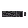 Trust Ody II klávesnica myš v balení univerzálna RF bezdrôtová QWERTY US English čierna