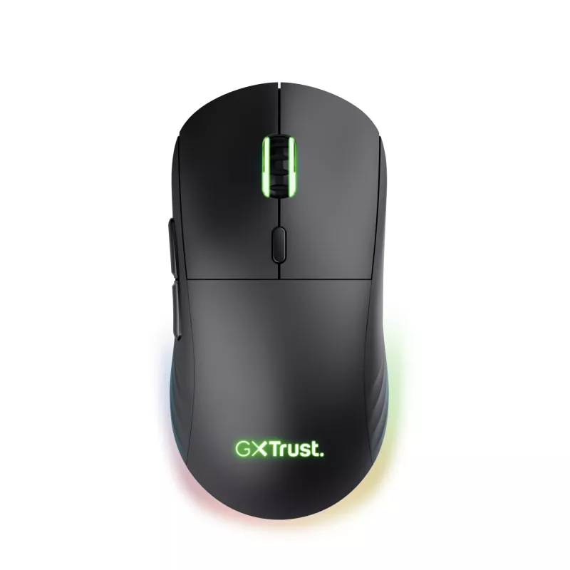 Trust GXT 927 Redex+ myš herná pravá ruka RF bezdrôtová + USB Type-A laserová 25600 DPI