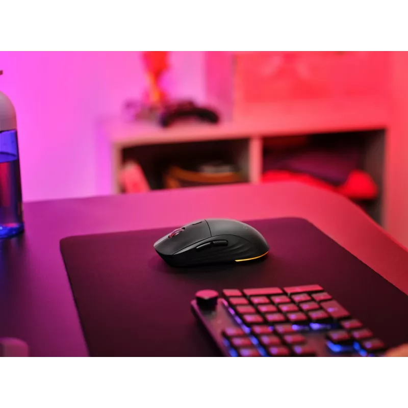 Trust GXT 927 Redex+ myš herná pravá ruka RF bezdrôtová + USB Type-A laserová 25600 DPI