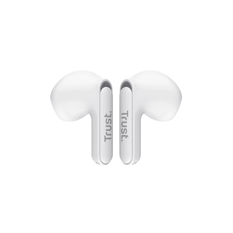 Trust Yavi headset True Wireless Stereo (TWS) in-ear slúchadlá hovory/hudba USB Type-C Bluetooth biele
