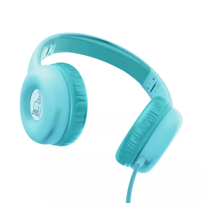 Trust Nouna headset káblový s hlavovým mostom hovory/hudba tyrkysová
