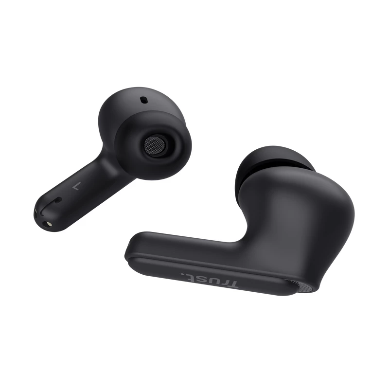 Trust Yavi headset True Wireless Stereo (TWS) in-ear hovory/hudba USB Type-C Bluetooth čierny