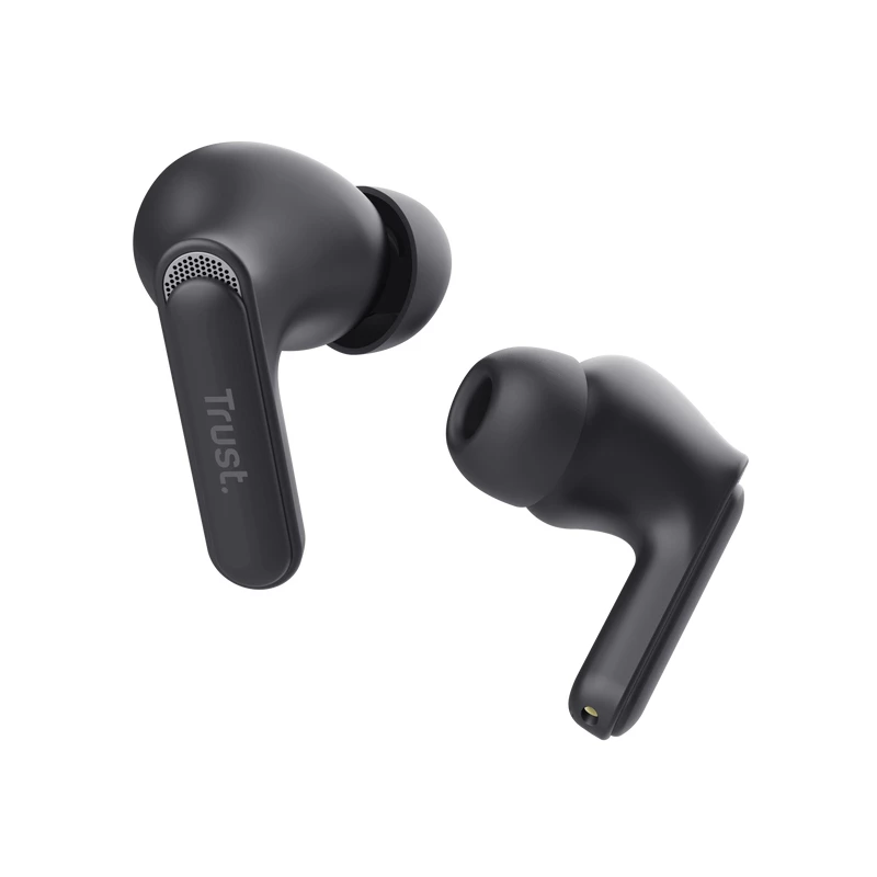 Trust Yavi headset True Wireless Stereo (TWS) in-ear hovory/hudba USB Type-C Bluetooth čierny
