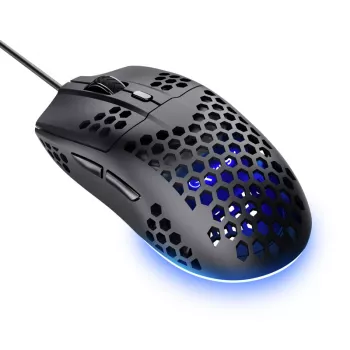 Trust GXT 928 HELOX, pravá ruka, optická, USB Type-A, 6400 DPI, čierna