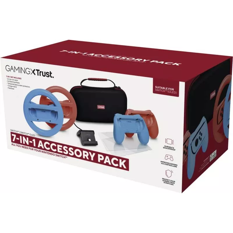 Trust GXT 1249 7-in-1 balenie príslušenstva pre Nintendo Switch