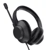 Trust Ayda Max headset káblový s hlavovým mostom kancelária/call centrum čierny