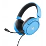 Trust GXT 498B Forta headset káblový headset s hlavovým mostom herný modrý