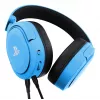 Trust GXT 498B Forta headset káblový headset s hlavovým mostom herný modrý