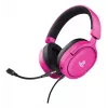 Trust GXT 498P Forta headset káblový s hlavovým mostom herný ružový