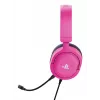 Trust GXT 498P Forta headset káblový s hlavovým mostom herný ružový