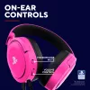 Trust GXT 498P Forta headset káblový s hlavovým mostom herný ružový