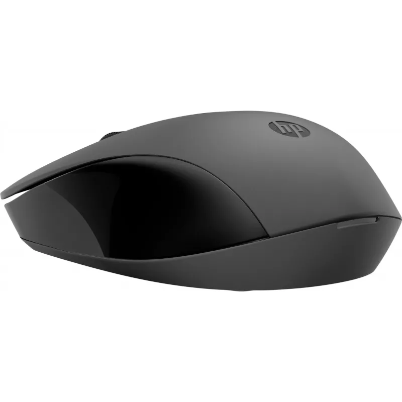 HP 150 bezdrôtová myš, pre pravákov aj ľavákov, optická, RF Wireless, 1600 dpi, čierna