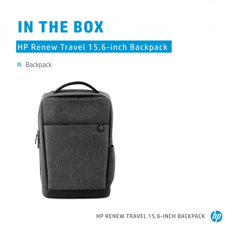 HP Renew Travel 15,6 palcov batoh, batoh, 650 g