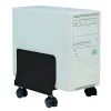 Techly ICA-CS 34 držiak CPU/PC s kolieskami, nastaviteľný, kovový, čierny