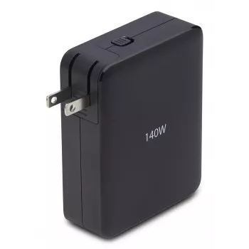 StarTech.com 140W USB-C nástenná nabíjačka, 3x USB-C/1x USB-A, PD 3.1 medzinárodný GaN napájací zdroj pre MacBook/Dell XPS/Inspiron
