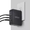 StarTech.com 140W USB-C nástenná nabíjačka, 3x USB-C/1x USB-A, PD 3.1 medzinárodný GaN napájací zdroj pre MacBook/Dell XPS/Inspiron