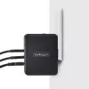 StarTech.com 140W USB-C nástenná nabíjačka, 3x USB-C/1x USB-A, PD 3.1 medzinárodný GaN napájací zdroj pre MacBook/Dell XPS/Inspiron