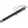 Sandberg Touchscreen Stylus Pen Saver, univerzálny, každá značka, čierna, strieborná, kov, guma, 1 kus, 100 mm