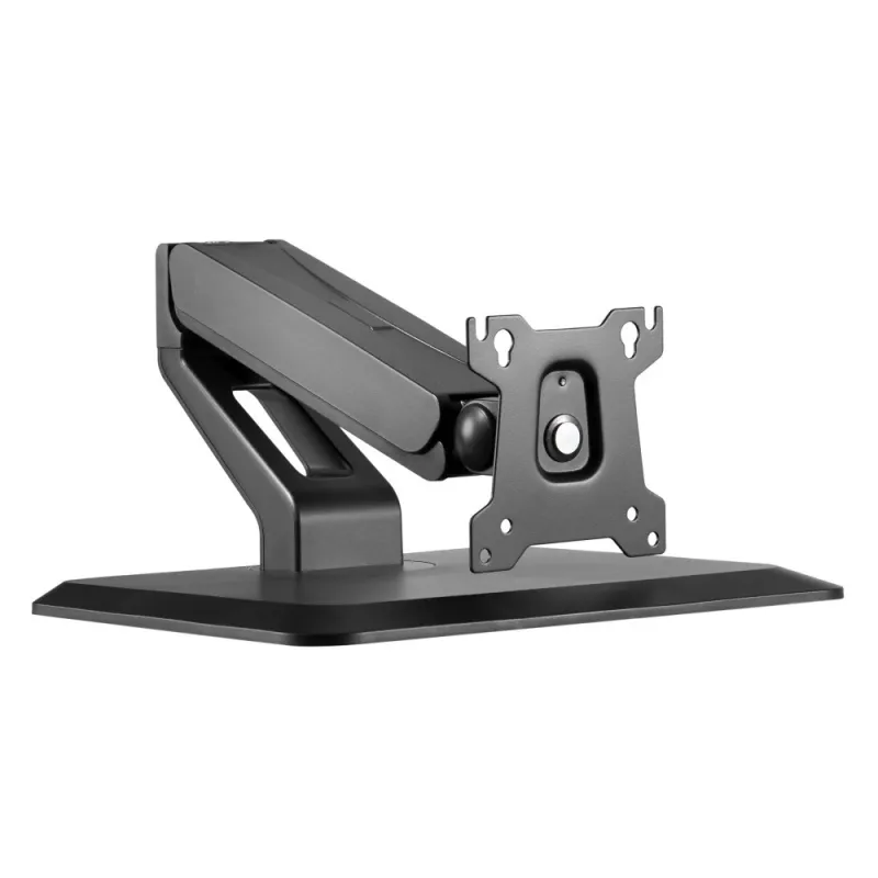 Techly ICA-LCD 35TS stolový stojan pre dotykový monitor, 17 – 32 palcov, do 10 kg, VESA 75x75/100x100, plynová pružina, čierny