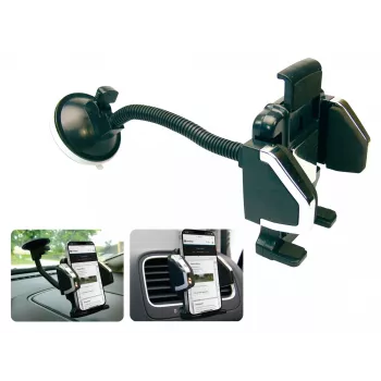Sandberg In Car Universal Mobile Holder, mobilný telefón/smartphone, pasívny držiak, auto, čierny