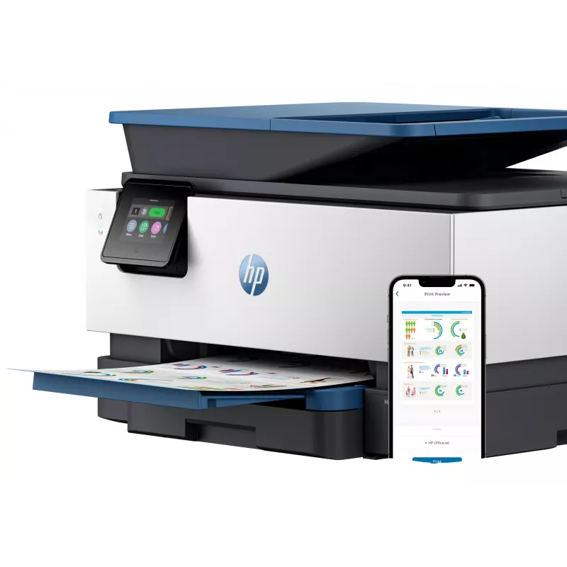 HP OfficeJet Pro 9125e bezdrôtová all-in-one farebná tlačiareň, Instant Ink; obojstranná tlač