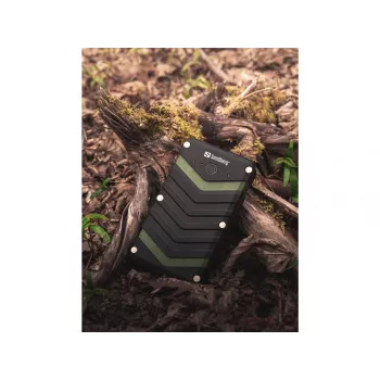 Sandberg Survivor Powerbank 20000, 20000 mAh, lítium-iónová (Li-Ion), čierna, zelená