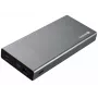 Sandberg Powerbank USB-C PD 100W 20000, 20000 mAh, lítium-iónová (Li-Ion), Quick Charge 3.0, 100 W, sivá