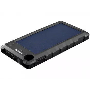Sandberg Outdoor Solar Powerbank 10000, 10000 mAh, čierna