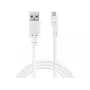 Sandberg nabíjací kábel USB-A na Micro-USB 1m, 1 m, USB A, Micro-USB B, USB 2.0, konektor samec/konektor samec, biely