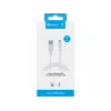 Sandberg nabíjací kábel USB-A na Micro-USB 1m, 1 m, USB A, Micro-USB B, USB 2.0, konektor samec/konektor samec, biely