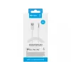 Sandberg USB-A na Lightning MFI 1M, 1 m, Lightning, USB A, biela, rovný, rovný