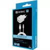 Sandberg AC nabíjačka EU Lightning 2.4A, interiérová, AC, 5 V, biela
