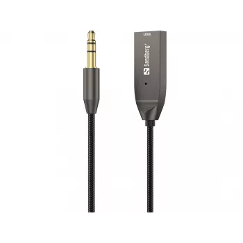 Sandberg Wireless Audio Link USB, USB, A2DP, AVRCP, HFP, 10 m, čierna, dok, 5 V