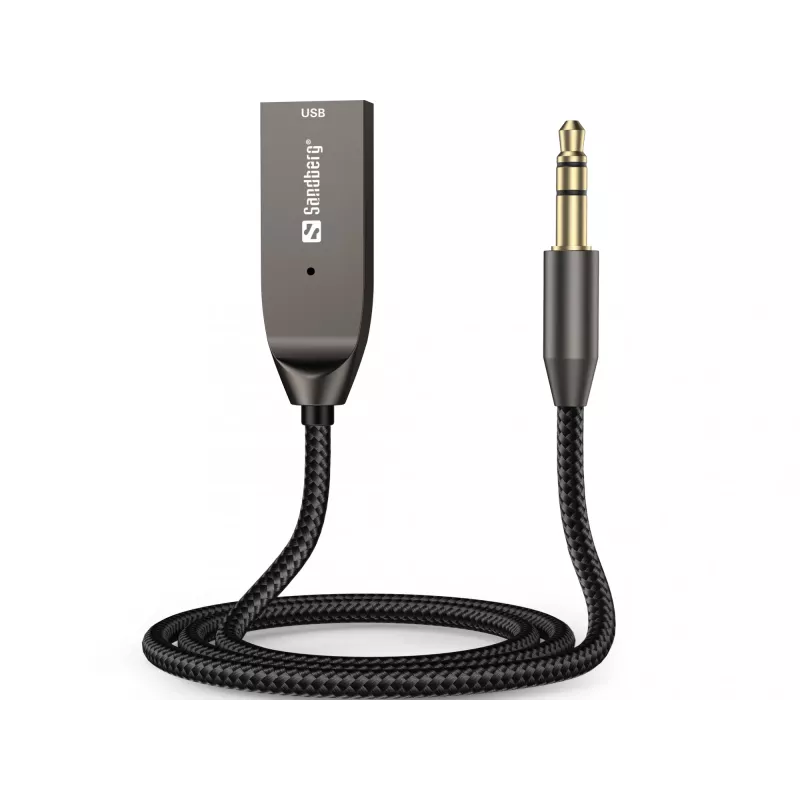 Sandberg Wireless Audio Link USB, USB, A2DP, AVRCP, HFP, 10 m, čierna, dok, 5 V