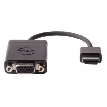 DELL HDMI na VGA adaptér, 0,17 m, HDMI, VGA (D-Sub), konektor samec, konektor samica, rovný