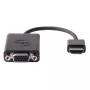 DELL HDMI na VGA adaptér, 0,17 m, HDMI, VGA (D-Sub), konektor samec, konektor samica, rovný