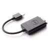 DELL HDMI na VGA adaptér, 0,17 m, HDMI, VGA (D-Sub), konektor samec, konektor samica, rovný