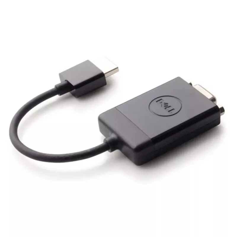 DELL HDMI na VGA adaptér, 0,17 m, HDMI, VGA (D-Sub), konektor samec, konektor samica, rovný