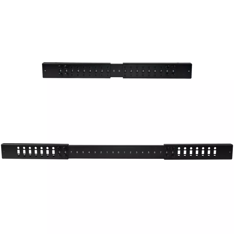 StarTech.com 4POSTRACK8U otvorený serverový rack so 4 stĺpikmi, 8U, 19 palcov, nastaviteľná hĺbka 22-40 palcov (56-102 cm), nosnosť 544 kg (1200 lb), čierny