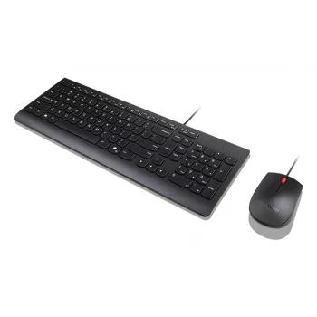 Lenovo Essential Wired Combo čierna US Euro klávesnica myš súčasťou univerzálny USB