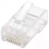 Intellinet RJ45 modulárny konektor, Cat6, UTP, 2-zinkový, pre lankový vodič, 15 µ pozlátené kontakty, balenie 100 ks